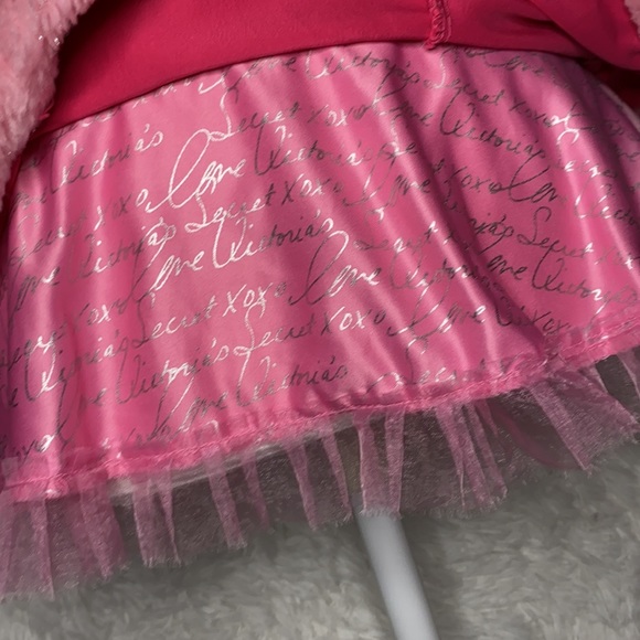 ‼️SOLD‼️Victoria’s Secret sexy little thing satin tulle faux fur lingerie - Picture 4 of 7